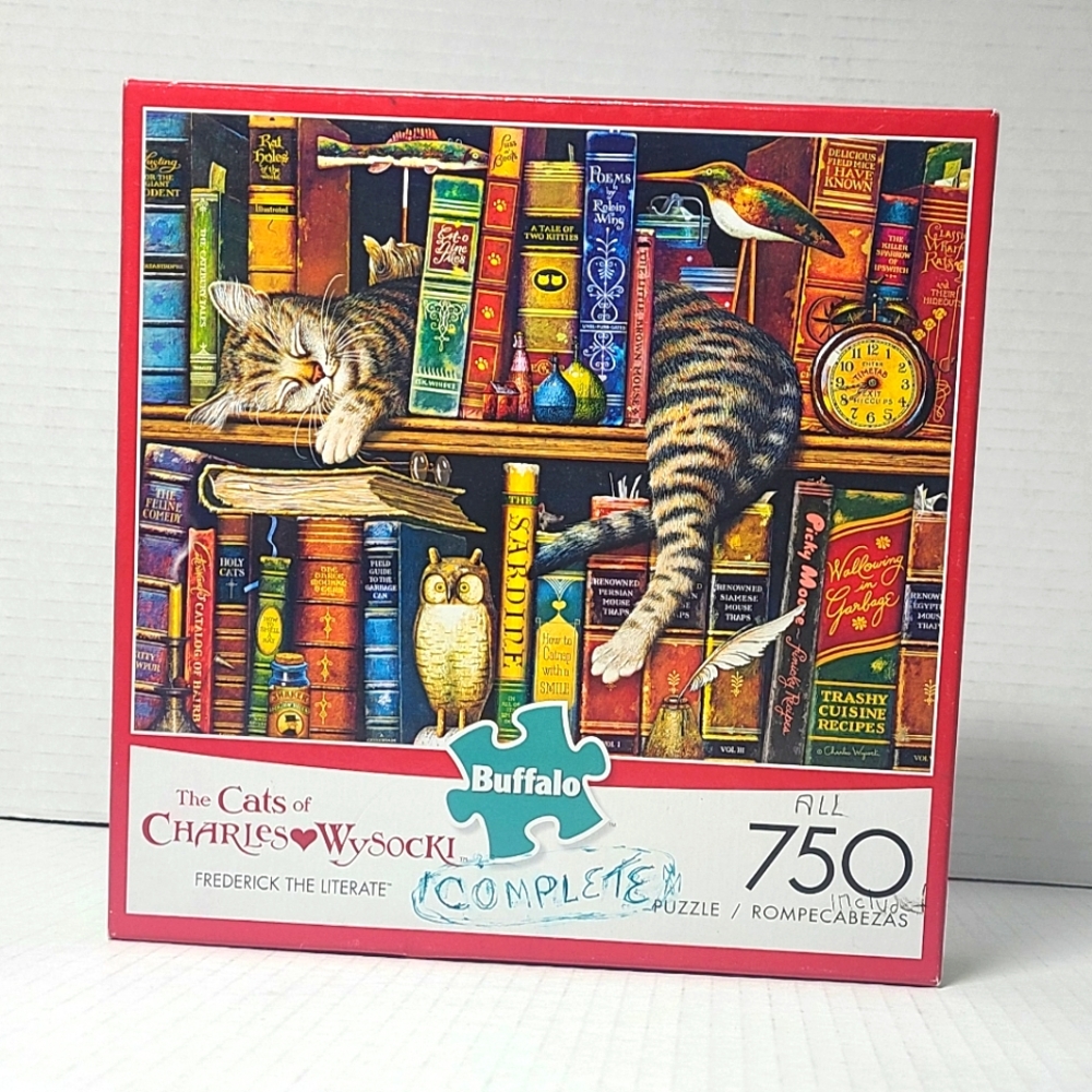 Buffalo Frederick the Literate 750pc Puzzle